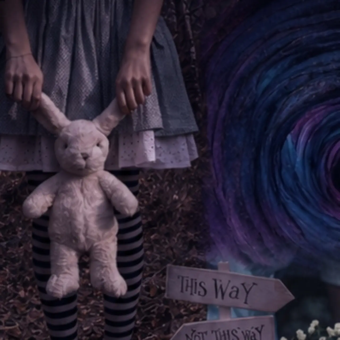 Alice Underground forest artwork